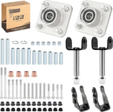 Golf Car Kingpin Bushing Front & Rear Suspension Repair Kit for Club Car Precedent